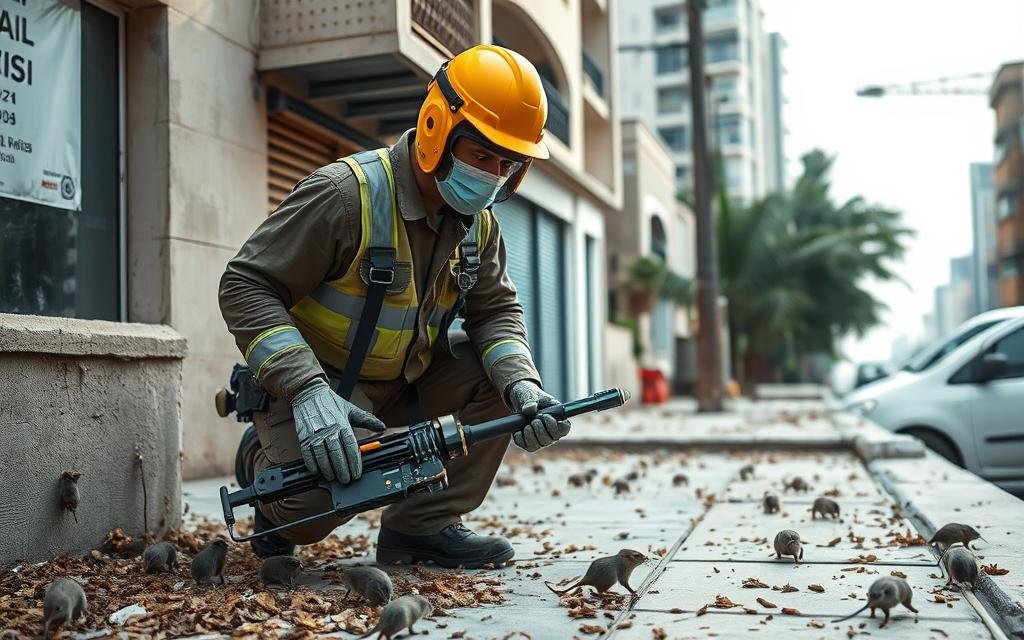 حلول نهائية بضمان شامل | ابادة الفئران والقوارض في الفلل والمستودعات جدة