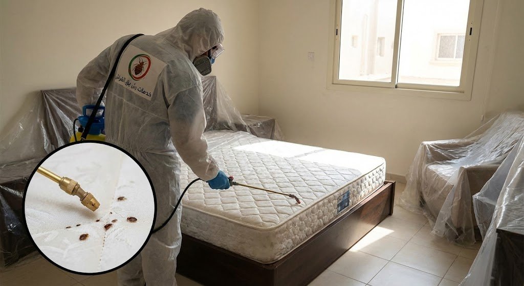 خدماتنا مكافحة حشرات بجدة رش حشرات بق الفراش